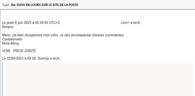 nos clientes sont satisfaites