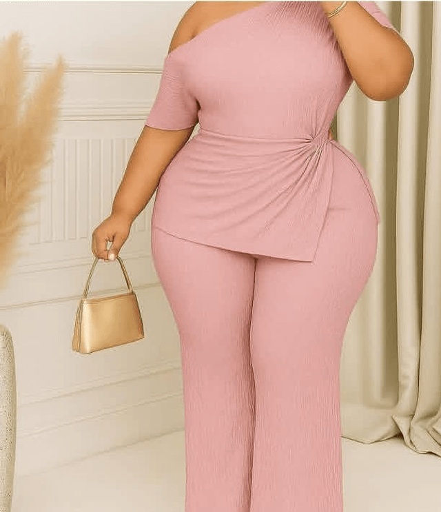 Grande taille ensemble pantalon 