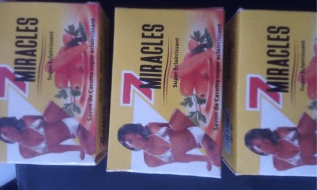 7 miracles savon a base de carotte ,nettoie la peau donne une couleur plus claire 