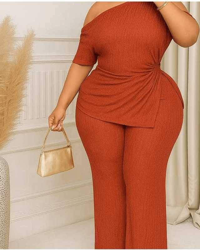 Grande taille ensemble pantalon 