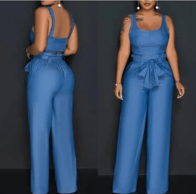 Ensemble jeans pour femme grande taille 