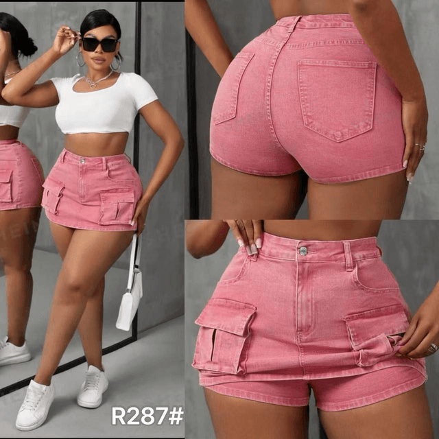 Short court style jupette 