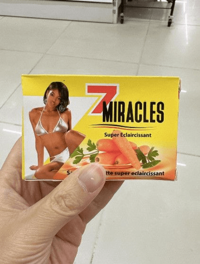 7 miracles savon a base de carotte ,nettoie la peau donne une couleur plus claire 