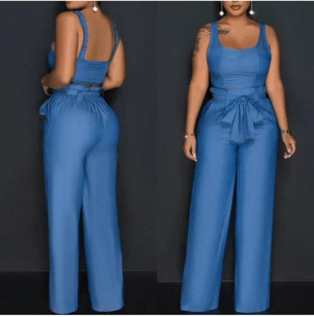Ensemble jeans pour femme grande taille 
