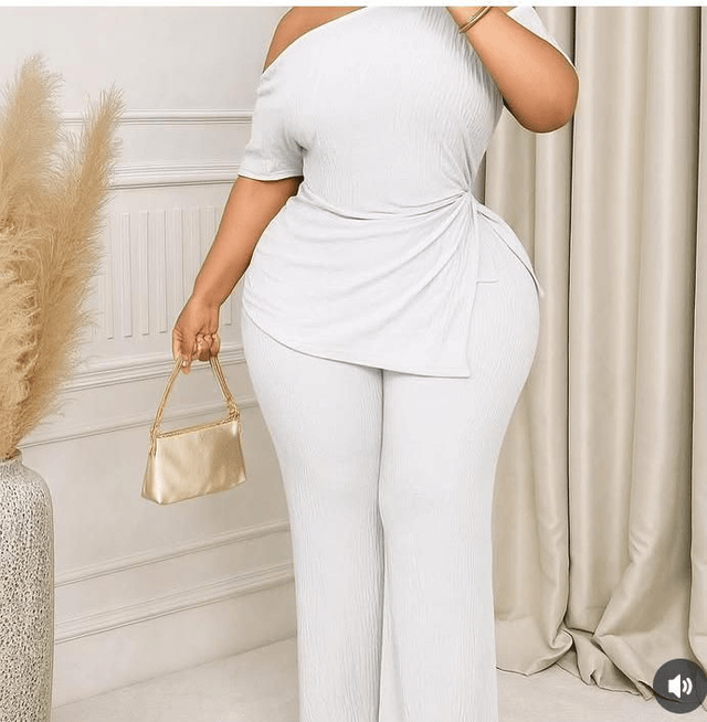 Grande taille ensemble pantalon 
