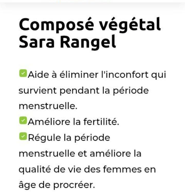Sara Fini les problème infertilité.. comment tomber enceinte rapidement 
