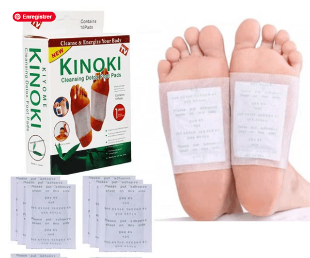 KINOKI PATCH NETTOIE LE SANG PURIFIE LE CORPS